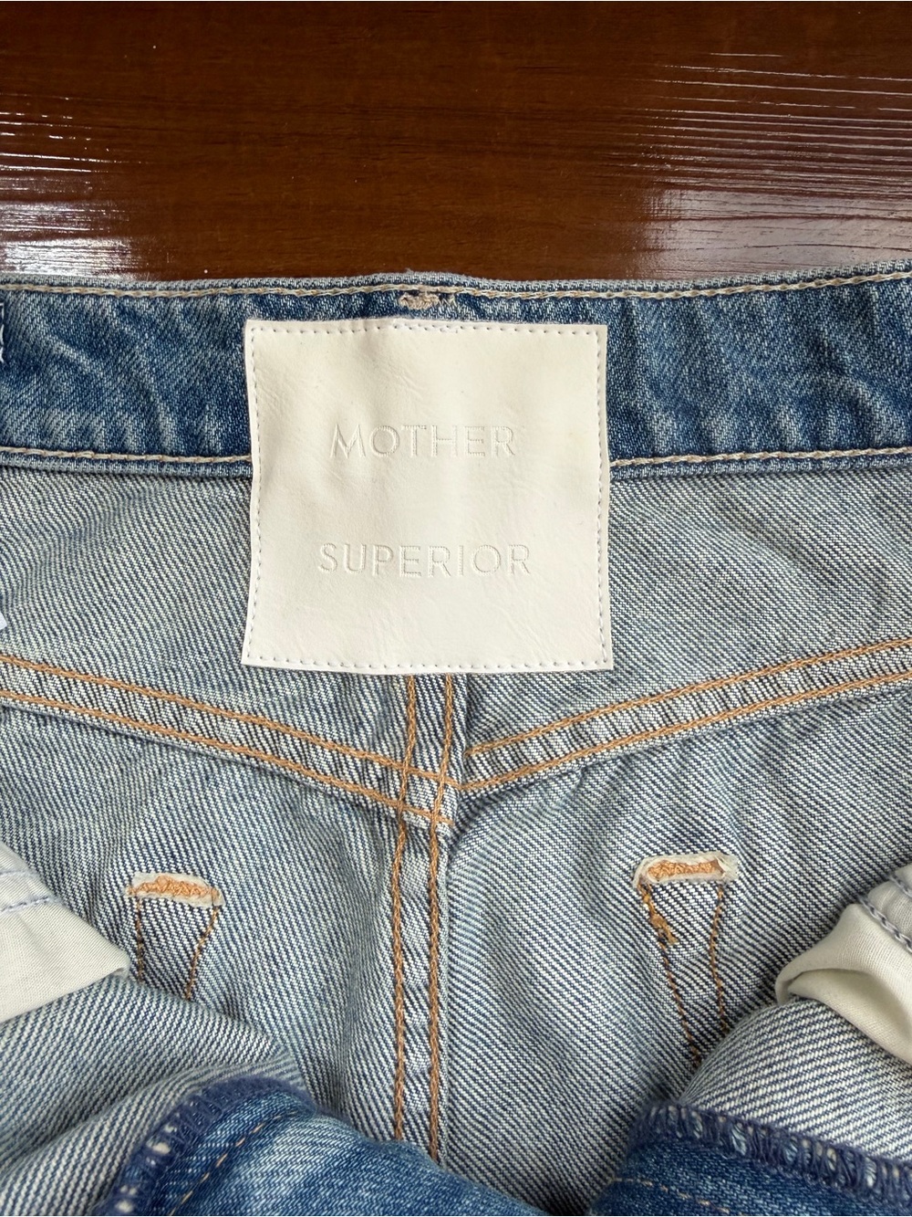 NWT MOTHER Dodger Flood Jean - Picture 8 of 11